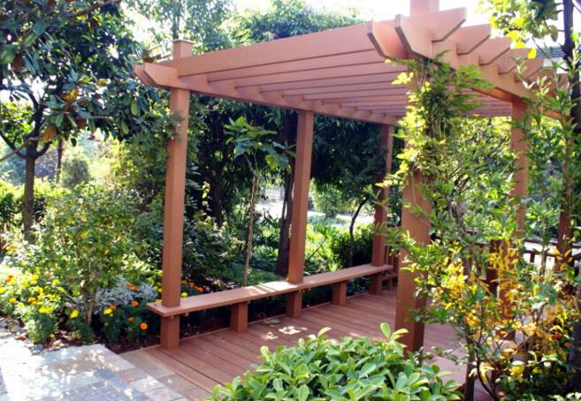 呼和浩特木塑產品在園林景觀應用中的優勢