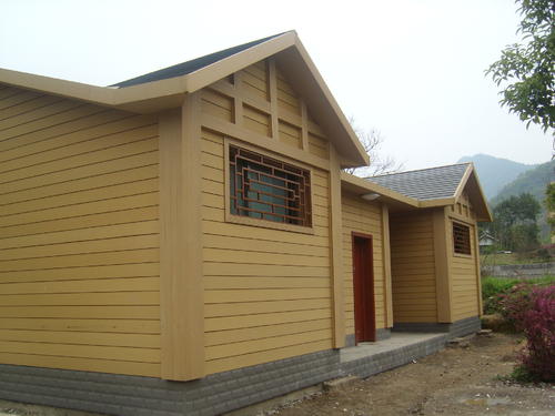 以塑代木：新型環保塑木建材發展快